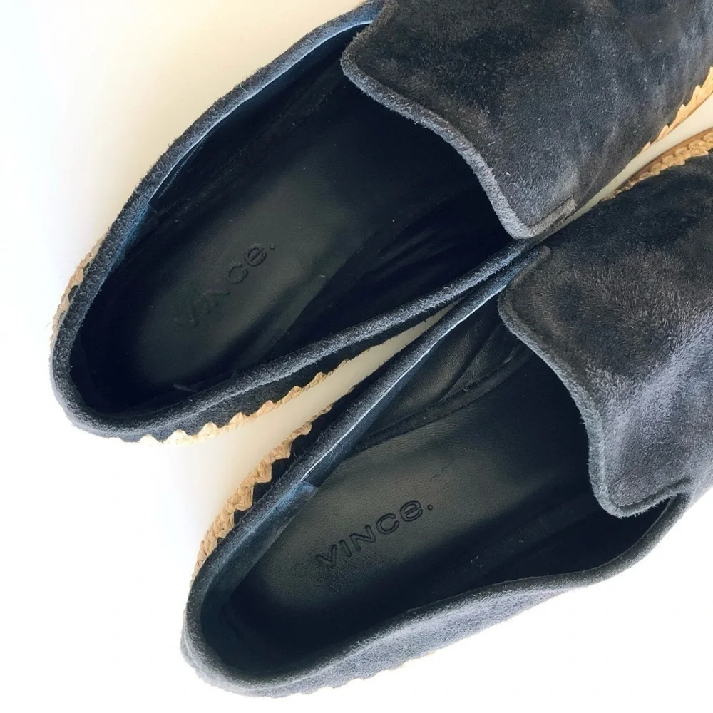 Vince Jalen Espadrille Suede Loafers